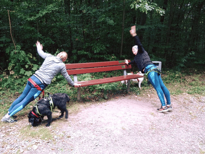 Fitnesstraining mit Hund in Elmshorn