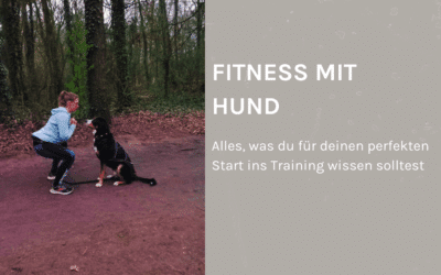 Fitnesstraining mit Hund: Das solltest du für einen perfekten Start unbedingt wissen